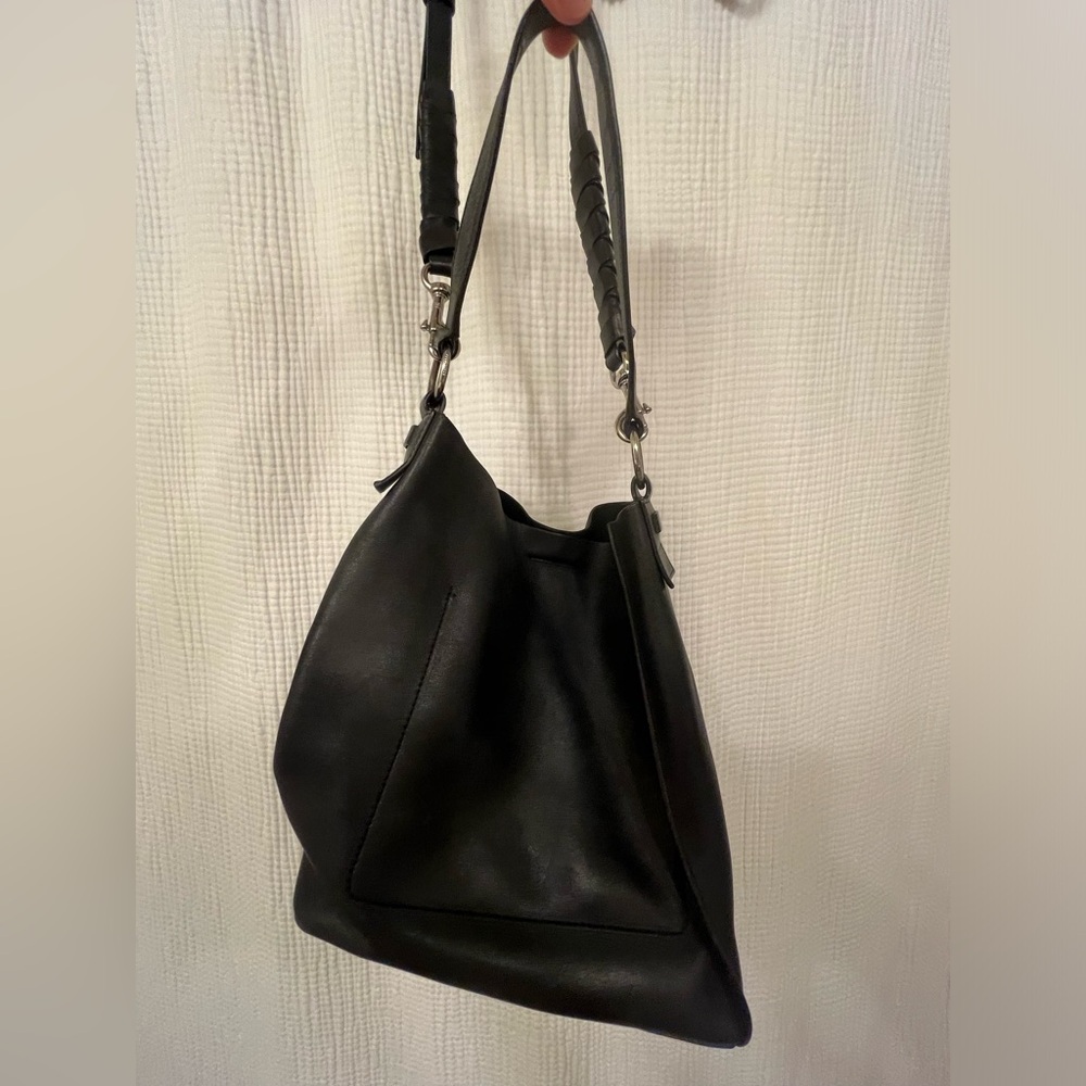 ALL SAINTS Black Crossbody/ Tote